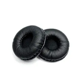 4330154578 1utech Faux Leather Aviation Headset Ear Cushions - Telex Airman 750 Black