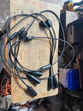 6-jacks 6 Jacks Head Set In 1 Cable 10ft Plus Length