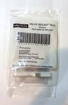 Abilityone 4510014801323 Inch Piddle Pak Crew Relief Bag