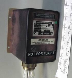 Advanced Industries Cg201a-1 Aviation 28.5v Dc Generator Control G2l5