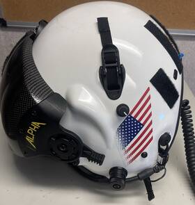 Ae 271650 Helicopter Helmet Alpha Eagle Size Large