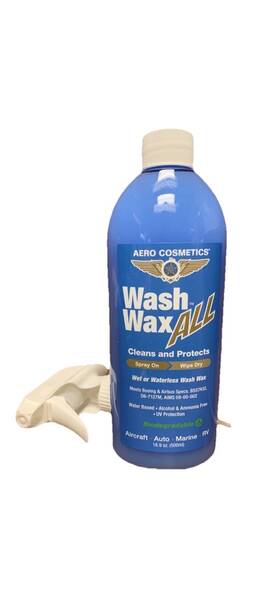 Aero Cosmetics 777p Waterless Wash Wax All For Car And Rv - 16oz Spray Bottle