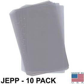 Aero Phoenix Oapx010 7-hole Chart Protectors For Jeppesen - 10-pack