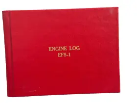 Ef5-1 Aero Products Corp The Standard Engine Log Hardcover