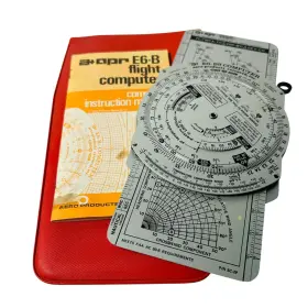 Sc-2p Aero Products Research Vintage Apr E6 B9 Flight Computer Plotter Instruction Manual Case 1971 Prod
