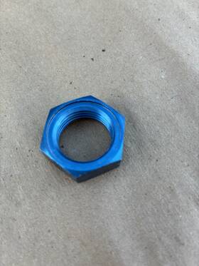 Aeroquip An6289-d10 Lot Of 2 Aeronautical Standard Tube Fitting Locknut 5/8 Inch 7/8-14