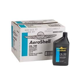 Aeroshell 550041171c Oil 100 Sae Grade 50 Straight Mineral Aircraft - 12 Quart/case