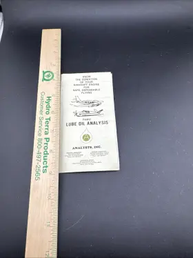 Als-001 Als Laboratory Group Analysts Inc Aviation Reciprocating Engine Oil Analysis Flyer
