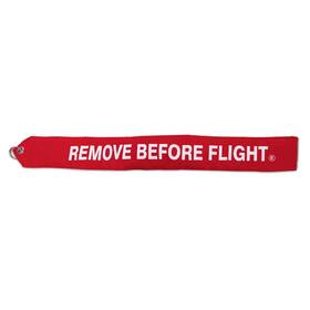 Apex Imports Rbf17 17 Red Nylon Remove Before Flight Keychain Banner Streamer Truck