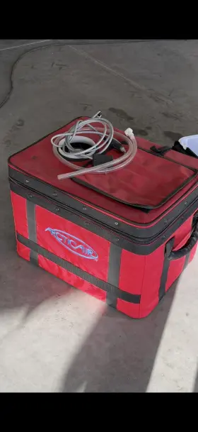 30-1-12d Arcticair 12v Aircraft Air Conditioner Used Once Blows Cold Includes Hoses