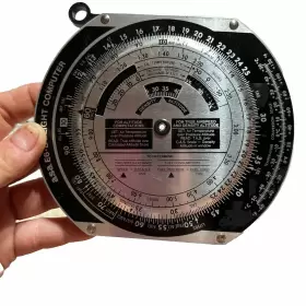 0-940732-53-x Asa Nice E6-b Flight Computer With Nylon Case And Instructions