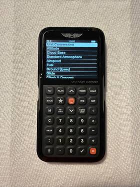 Asa 20200428g901 Cx-3 Electronic Flight Computer Calculator Faa Approved