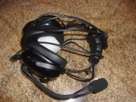 2932 Asa Headset With Mike In Great Shape Made Korea