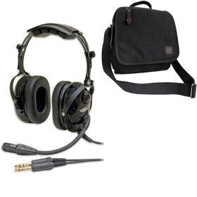 Asa 37216 New Airclassics Hs-1a Passive Headset And Bag Combo