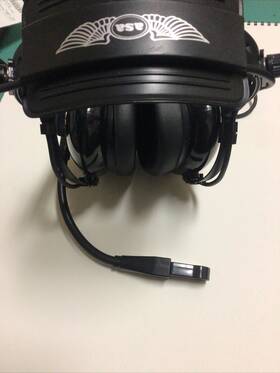 Asa 692761308626 Hs-1 Aviation Headset Not Tested Sold As Is