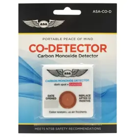 Asa 855734008668 Carbon Monoxide Detector - Aircraft Co New