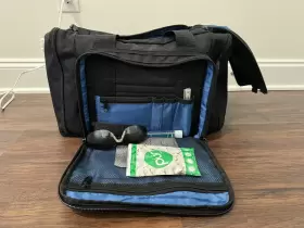 Asa Asa-bag-flt-2 Airclassics Pilot Flight Bag Good For Student Or Professional