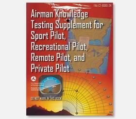 Asa Asa-ct-8080-2h Airman Knowledge Testing Supplement - Sport Private And Recreational Pilot