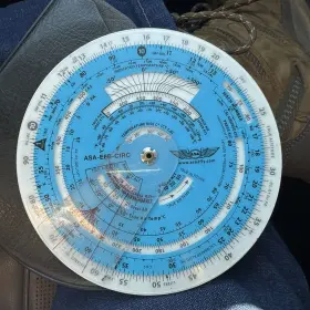 Asa-e6b-circ Asa E6-b Circular Flight Computer -
