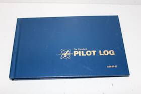Asa Asa-sp-57 Standard Pilot Logbook - Navy Hardcover