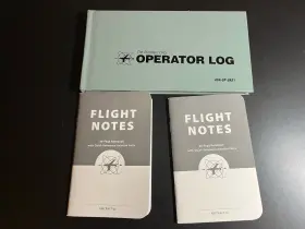 Asa-sp-uas1 Asa Standard Uas Drone Operator Log - Gray
