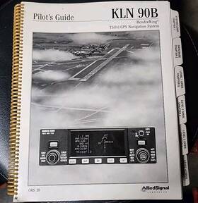Asa Kln90b Pilots Guide By Alliedsignal Aerospace- Bendix/king Tsoftd Gps System