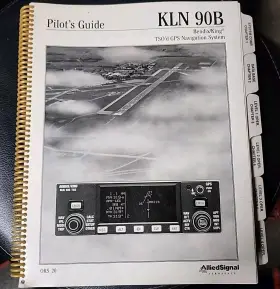 Kln90b Asa Pilots Guide By Alliedsignal Aerospace- Bendix/king Tsoftd Gps System
