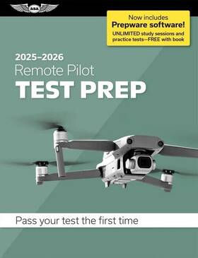 Asa Tp-uas-25-26 2025-2026 Remote Pilot Faa Part 107 Knowledge Test Prep With Prepware Exam
