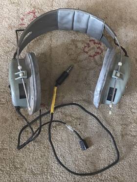 Astrocom Mx-2597/aic Vintage 10175 Headset Used