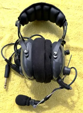 454prn Avcomm Vintage Headset Model No