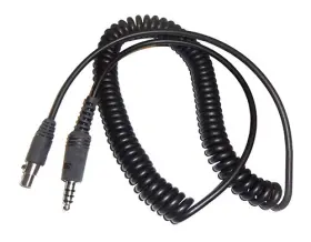 Ac-747 Avcomm 758277156066 Helicopter Coiled Cable For - P2100