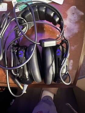Avcomm Ac200fb Unused Pilots Headset With Mic