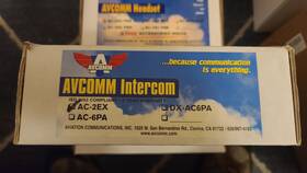Avcomm Ac2ex-ac2xm Ac-2ex Intercom Plus Ac-2xm 4 Place Expansion Module