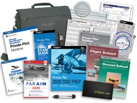 Aviation Supplies & Academics 758277156226 Asa Private Pilot Flight School Kit - Part 141 Asa-pvt-141-kit 2020
