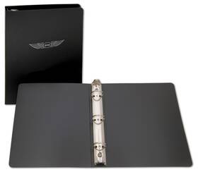 Aviation Supplies & Academics Asa-ap-bd-7poly Asa Trip Binder - 1 Inch 7-ring Style