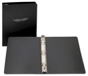 Asa-ap-bd-7poly Aviation Supplies & Academics Asa Trip Binder - 1 Inch 7-ring Style