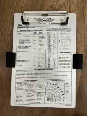 Asa-kb-2a Aviation Supplies & Academics Asa-kb-2 Asa Instrument Flight Rules Ifr Pilot Kneeboard -