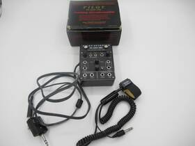 Avionics 400-3bl Pilot Pa 4 Place Voice Activated Intercom Untested Inch Look