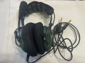 Pn-ac900pnr Avoomm Vintage Avcomm Ac-900pnr Aviation Communications Inc. Soundproof Headphones