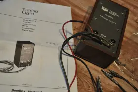 11-9110 Bendex Bendix Timing Light Aircraft Loose Wire Sold As Is