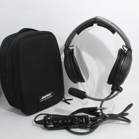 Bose 017817704168 Good A20 Bluetooth Anr Aviation Headset Dual Ga Plug Bundle With Case