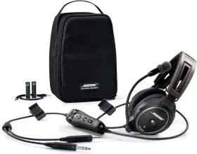 324843-w020 Bose 017817732000 A20 Anr Aviation Headset With Dual G/a Plugs Bluetooth El Box