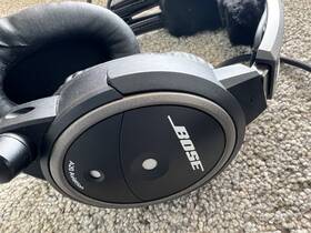 Bose 070401902550237ae A20 Aviation Headset With Bluetooth And Dual Plug Black