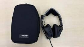 Bose 073193g90430192ae A20 Aviation Headset With Soft Case Black No Box Single Plug