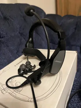 080876z93200233ae Bose Proflight Series 2 Aviation Headset Airbus 5 Pin Xlr Bluetooth