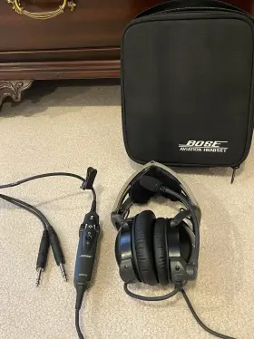 308100-0280 Bose Refurbished X A10 Dual Plug Aviation Headset Ahx-32-01