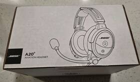Bose 324843-2070 A20 Aviation Headset Xlr 5 Pin With To G-a Adapter Inch No Bluetooth