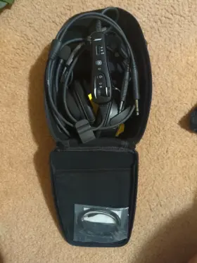 324843-u020 Bose A20 Aviation Headset With Bluetooth Dual Plug Cable - Black