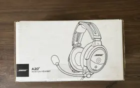 324843-w020 Bose A20 Aviation Headset No Bluetooth Single Plug With Case Please Read