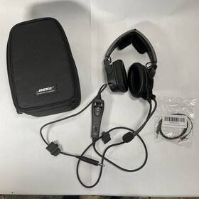Bose 324843w030 A20 Aviation Headset No Bluetooth Single Plug U-174 Excellent With Case